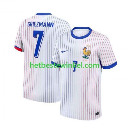 Frankrijk Antoine Griezmann 7 Voetbalshirts Uit EK 2024